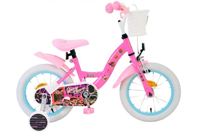 Lol überraschende Kinder Fahrradmädchen 14 Zoll rosa