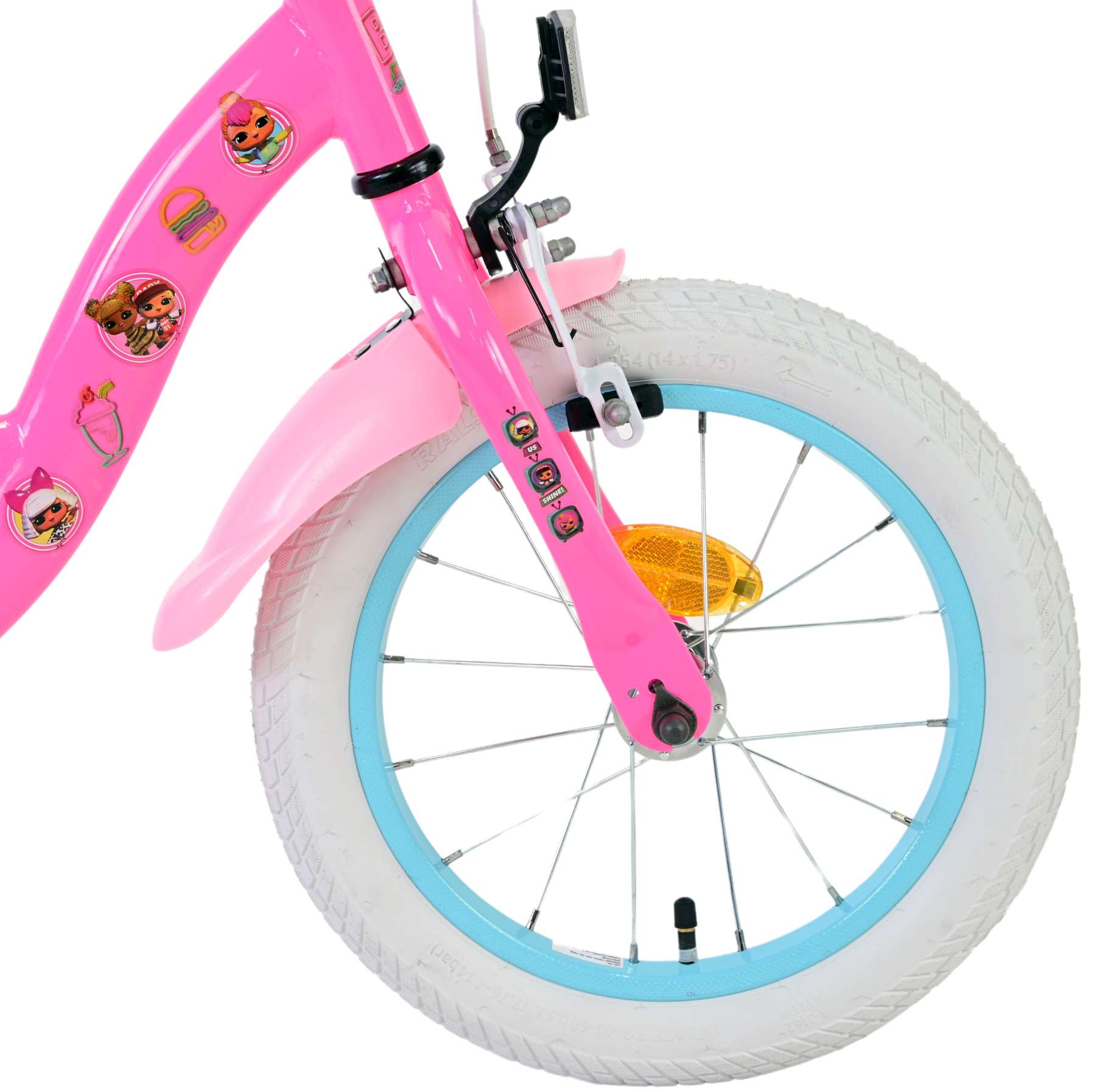 Lol überraschende Kinder Fahrradmädchen 14 Zoll rosa