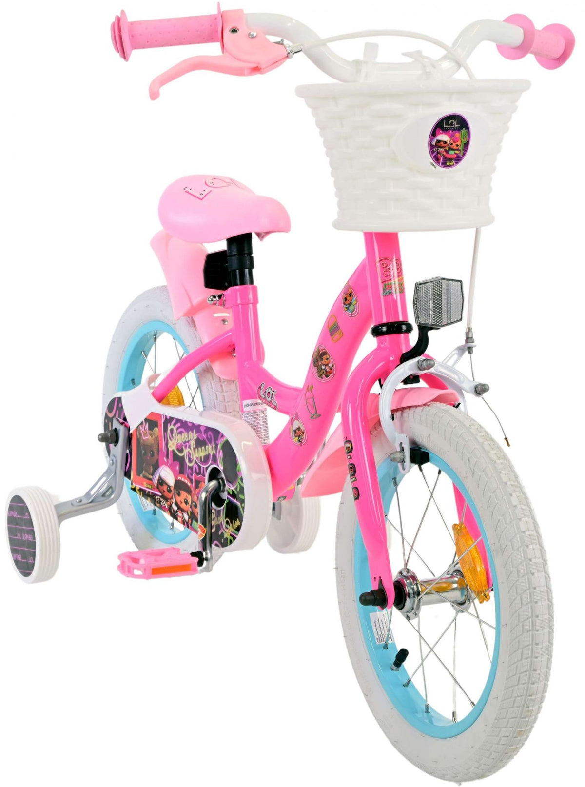 Lol überraschende Kinder Fahrradmädchen 14 Zoll rosa