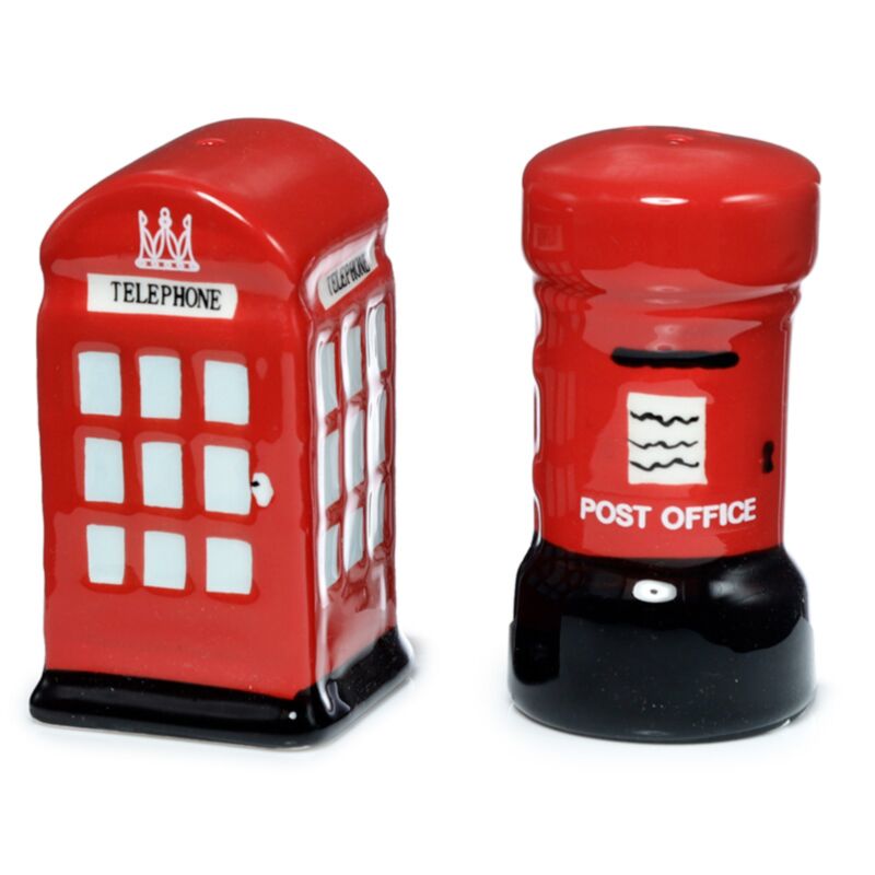Londoner Briefkasten Telefon Handy Pfeffer und Salzset