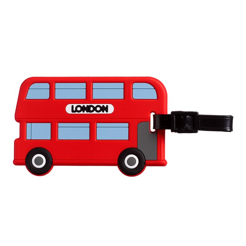 London Doppeldecker Bus PVC Legal Label