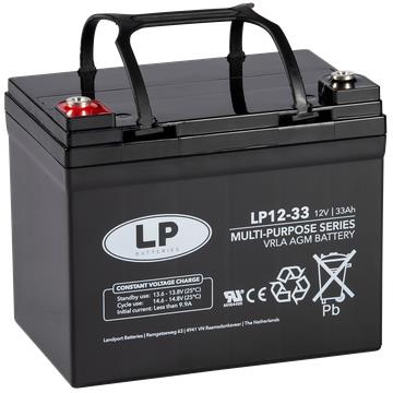 Landport LP-Batterie 12 V 33 Ah