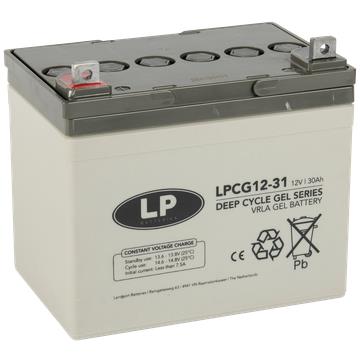 Landport LP-Batterie 12V 30Ah Gel