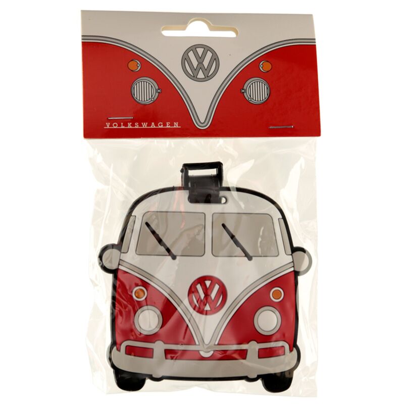 Volkswagen Van VW T1 Red PVC Legal Label