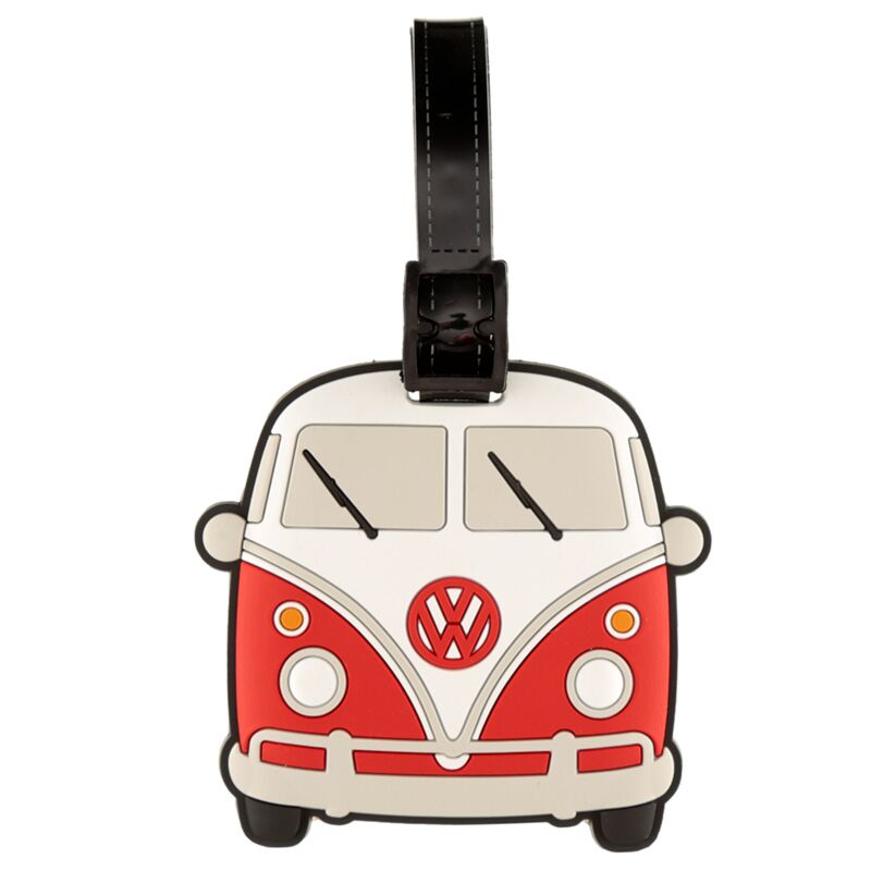 Volkswagen Van VW T1 Red PVC Legal Label