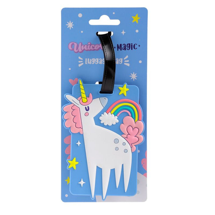 Einhorn-Magie-PVC-Kofferetikett