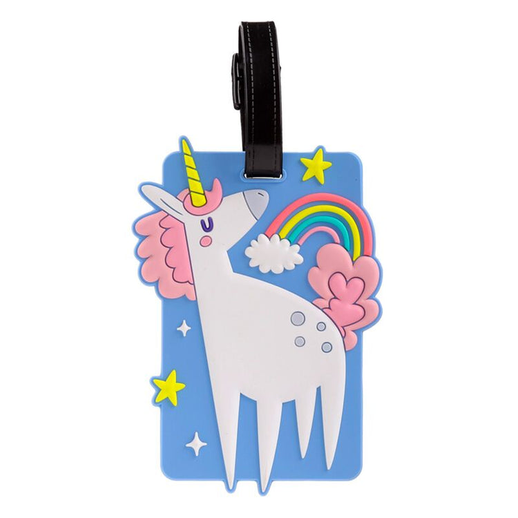 Einhorn-Magie-PVC-Kofferetikett