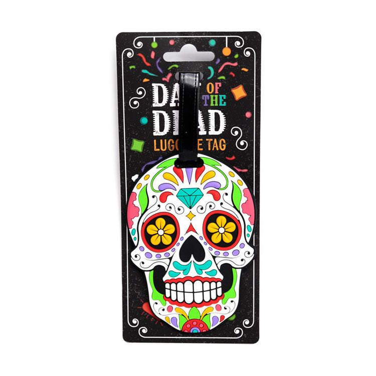 Slide de Los Muertos PVC -Koffer -Etikett