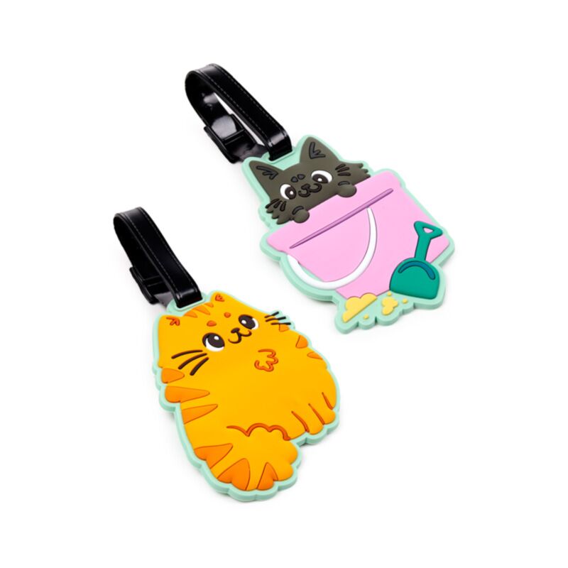 Beans Co Cats PVC Legal Label Set von 2