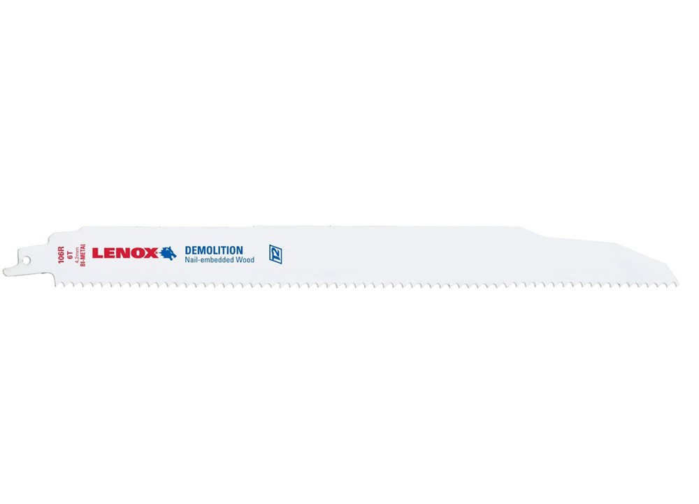 Lenox Säbelsägeblatt – 229 mm – 10 TPI – lx20372960r5 – 20372960r5