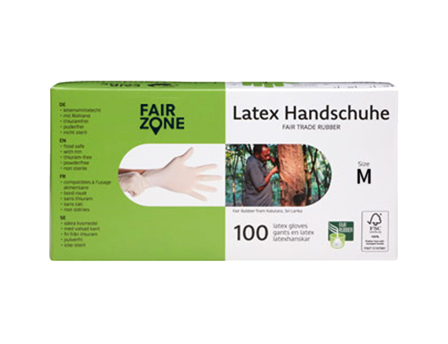 Fairzone Latexhandschuhe 100 Stück