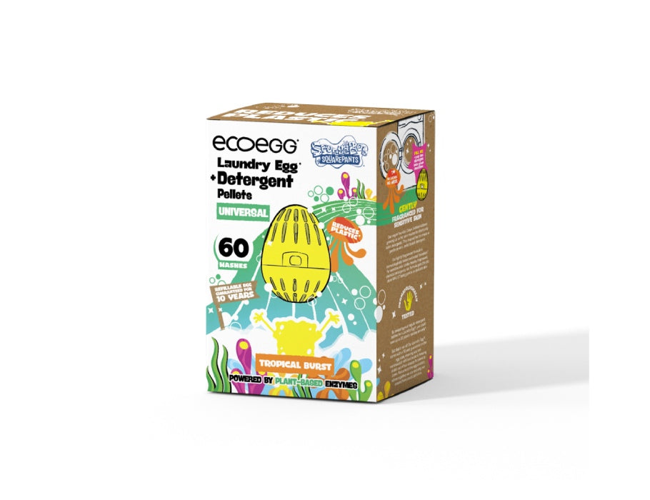 Ecogg Wasball SpongeBob Tropical Burst Universal 60 Wäsche