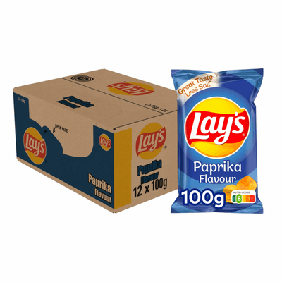 Lay's Laychips Pfeffer (12x 100g)