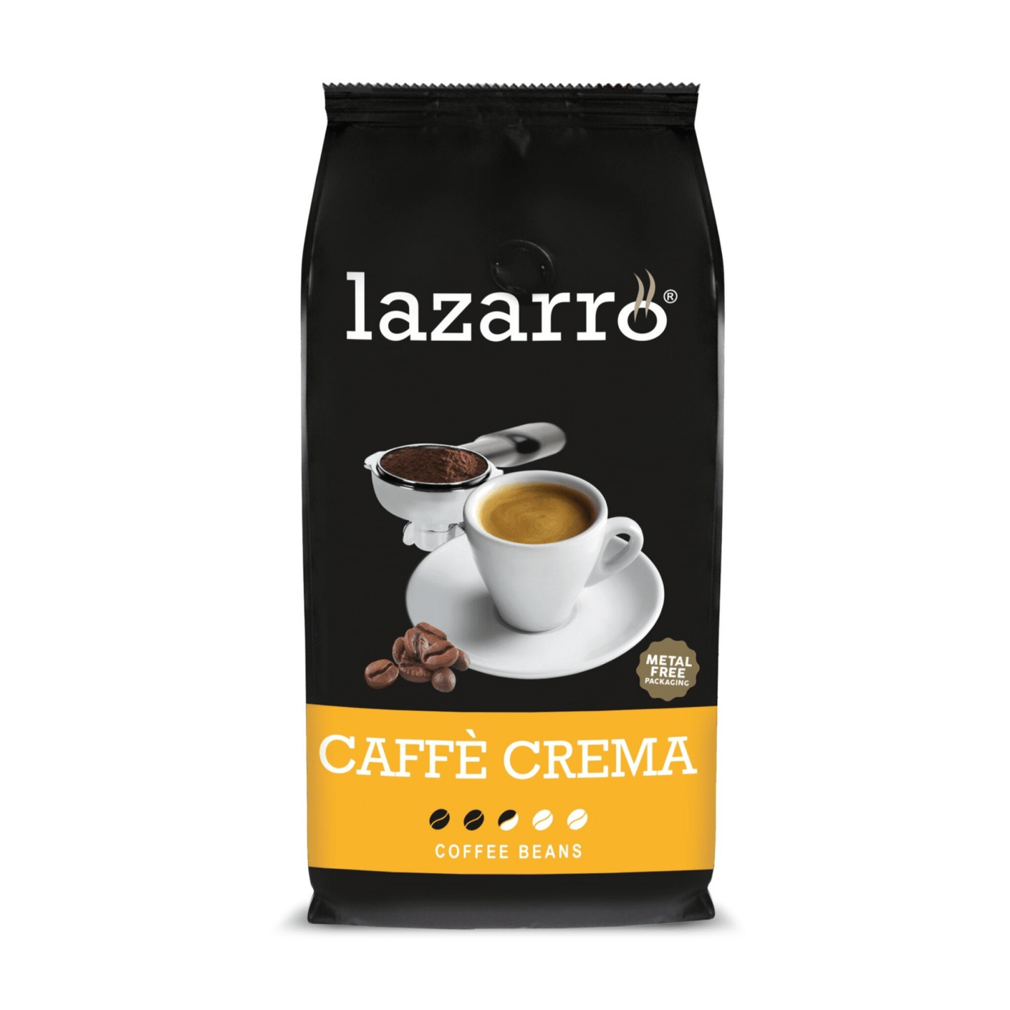 Lazarro Caffe Crema Bohnen (1 kg)