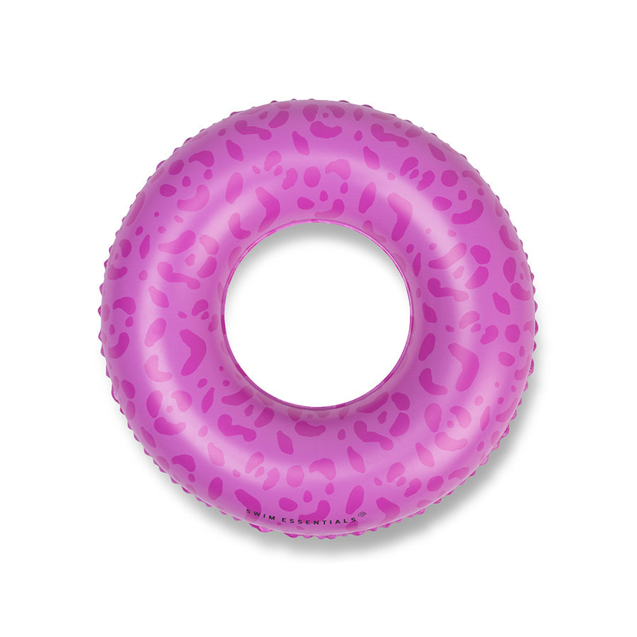 Leopard | Rosa Schwimmband Ø 55 cm