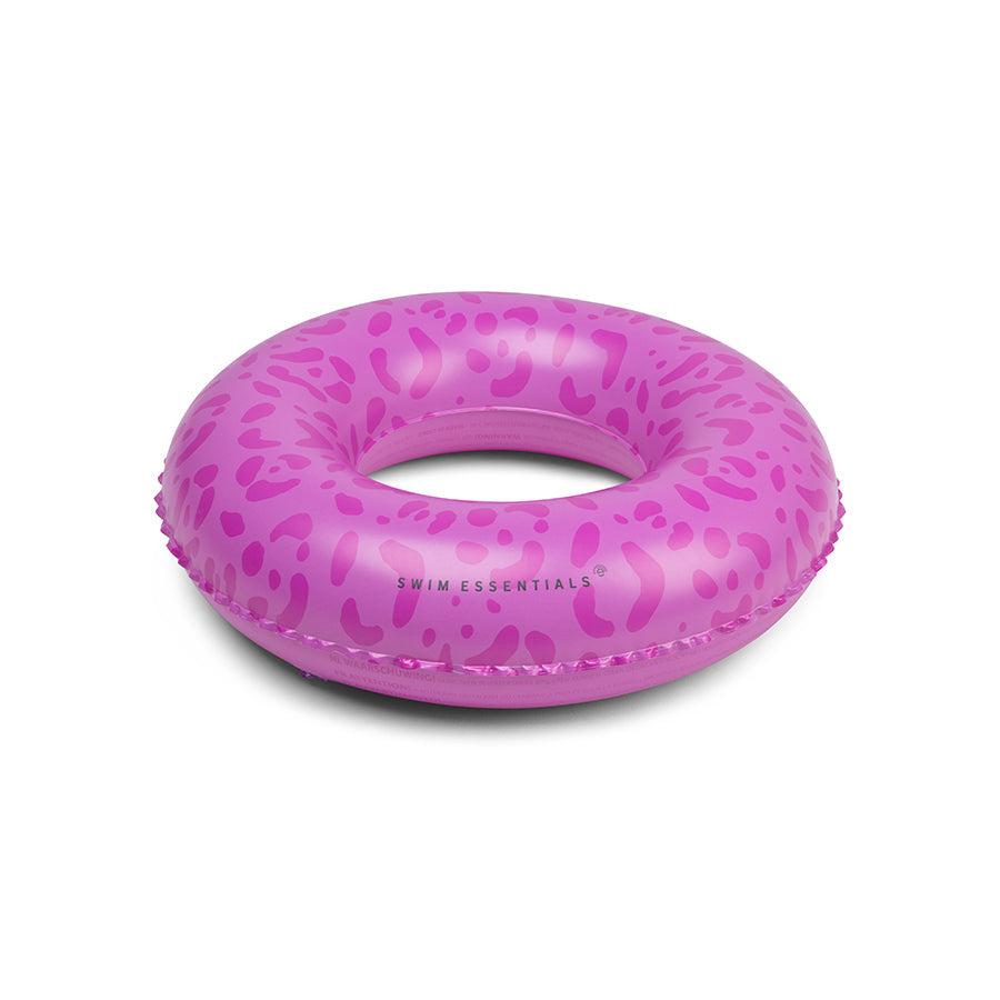 Leopard | Rosa Schwimmband Ø 55 cm