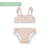 Leopard | Beige Girls UV Bikini