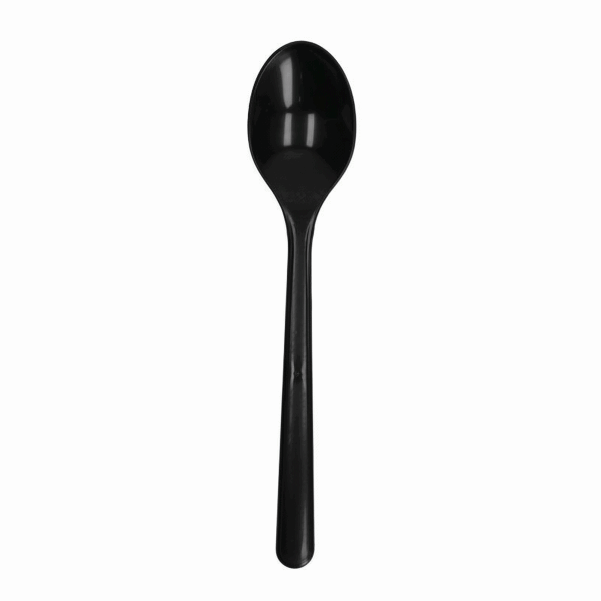 Mehrweglöffel schwarz PP 185mm (50 Stück)