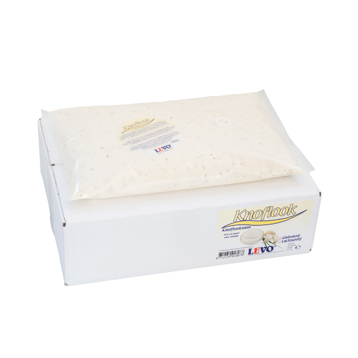 Levo Knoblauchsauce Packbeutel (3x 3 Liter)