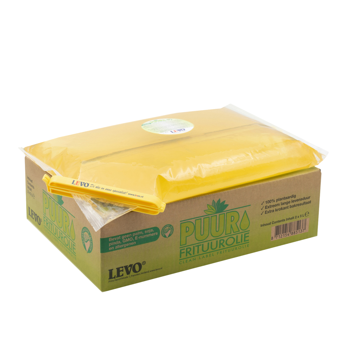 Levo Pure Frittieröl-Packbeutel (2x 5 Liter)