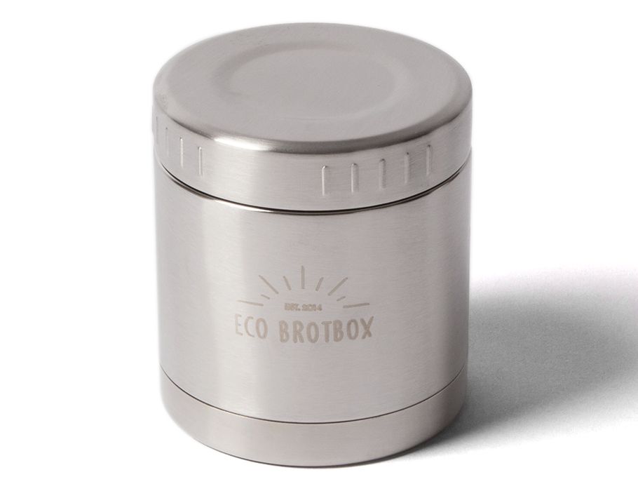 Öko-Brotbox-Lebensmittelbehälter Edelstahl 350 ml