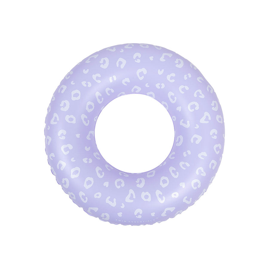 Leopard | Lila Swim Tape Ø 90 cm