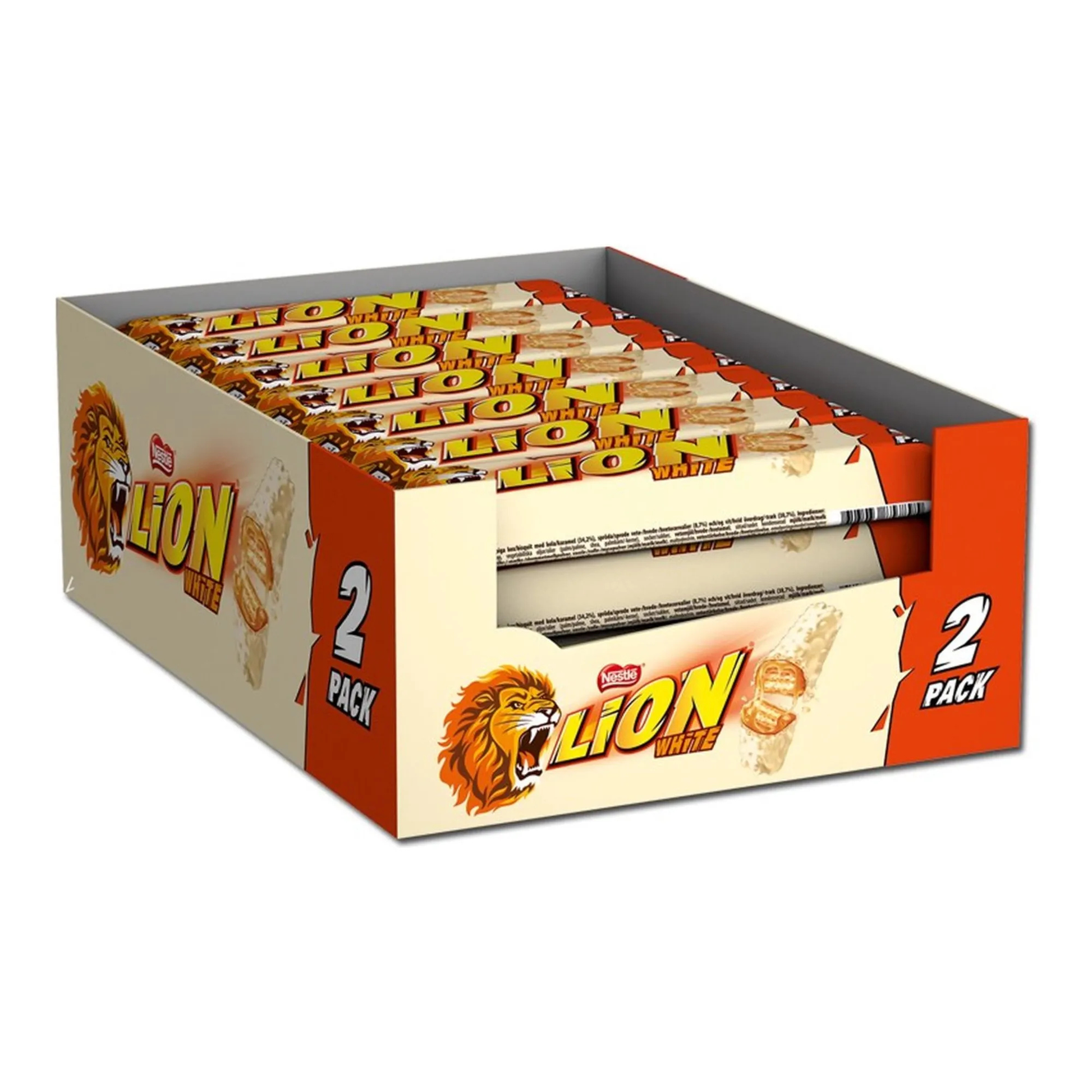 Löwe weiß 2er-Pack (28x 60g)
