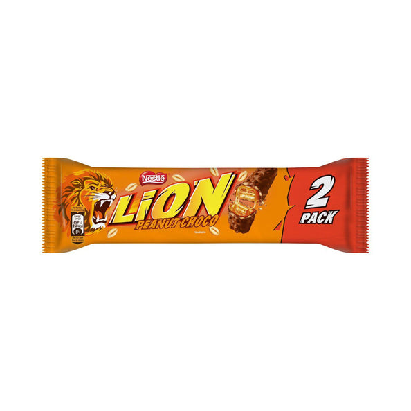 Lion Nestlé Erdnuss 2er-Pack (28x 62gr)