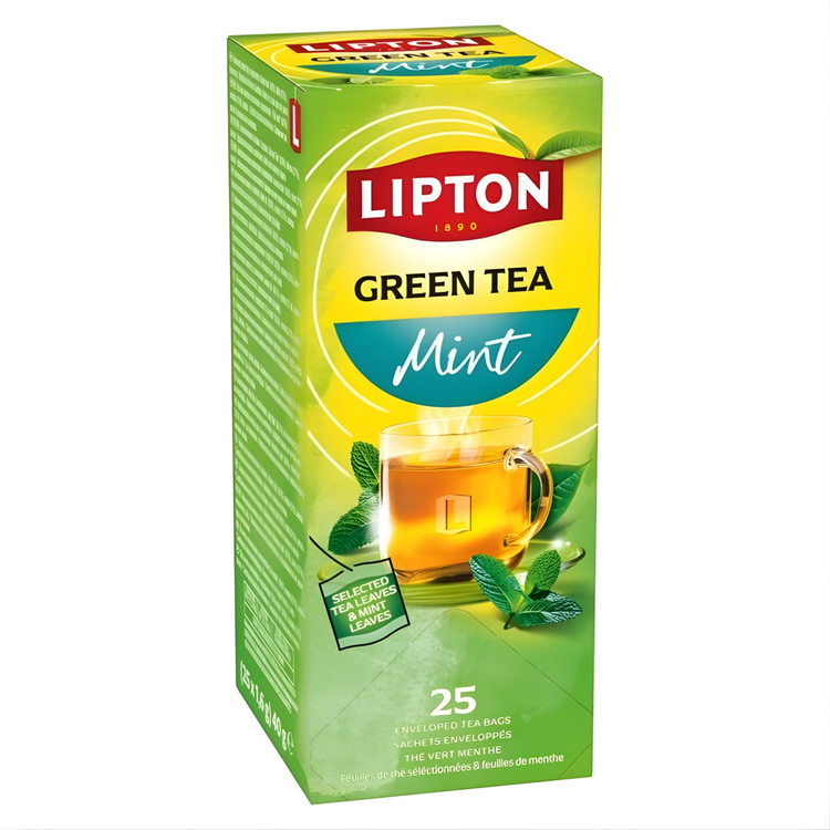 Lipton Feel Good Selection Grüner Tee Minze (6x25 Stück)