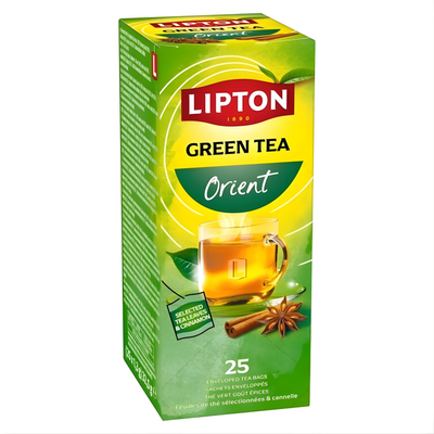 Lipton Wohlfühl-Auswahl grüner Tee Orient (6x25 Stück)