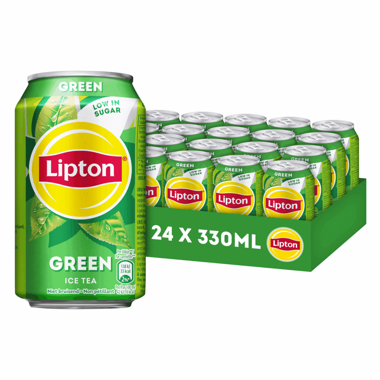 Lipton Eistee grün pur (24x 33cl)