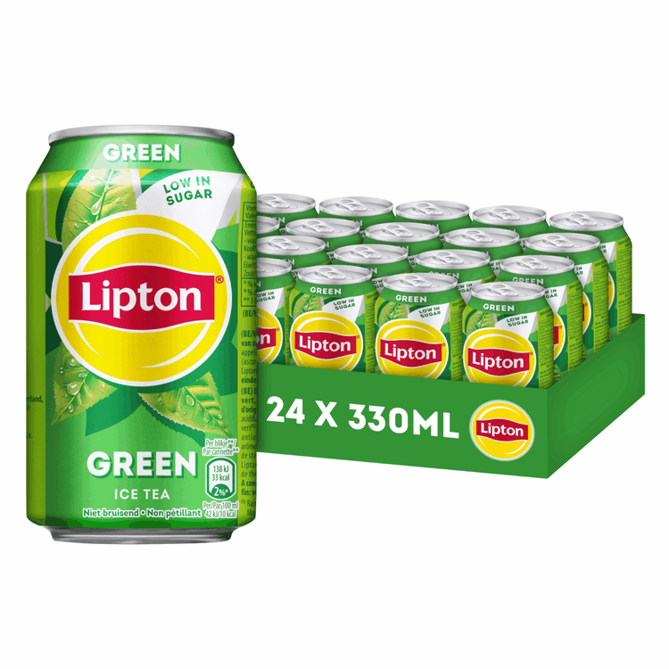 Lipton Eistee grün pur (24x 33cl)