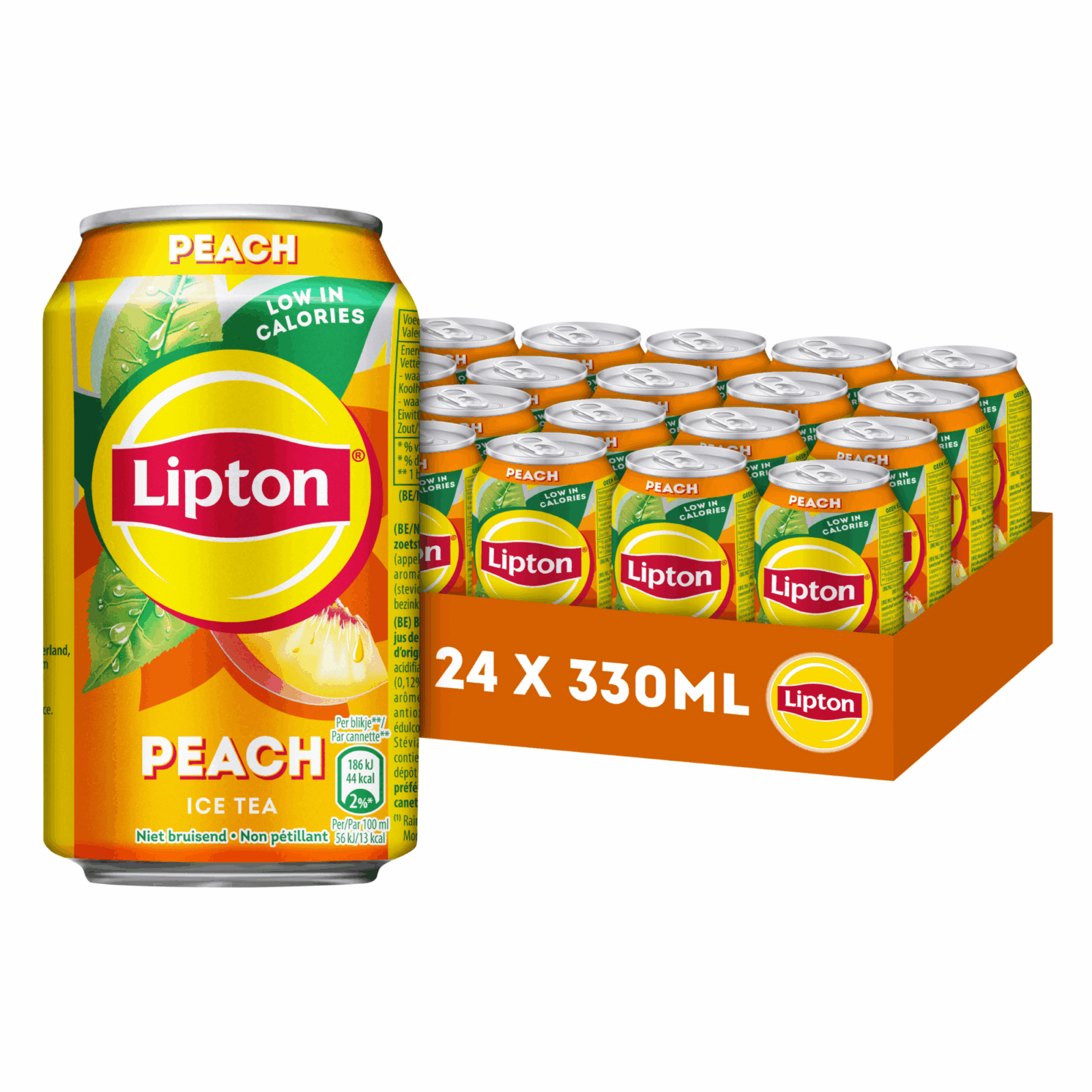 Lipton Eistee Pfirsich ohne Blasen Dose (24x 33cl)