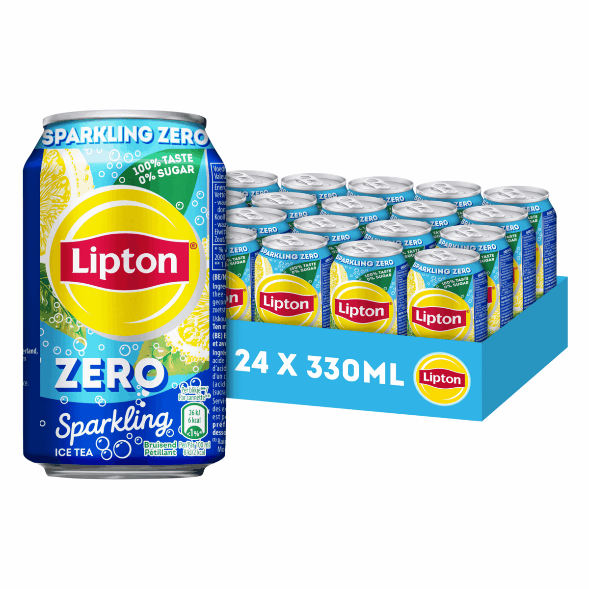 Lipton Eistee Sparkling Zero (24x 33cl)