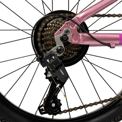 Huffy Literide Kinderfahrrad – Mädchen – 20 Zoll – Lila Pink – Zwei Handbremsen