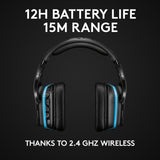 Logitech G935 Wireless 7.1 Surround Sound Lightsync - afbeelding 2