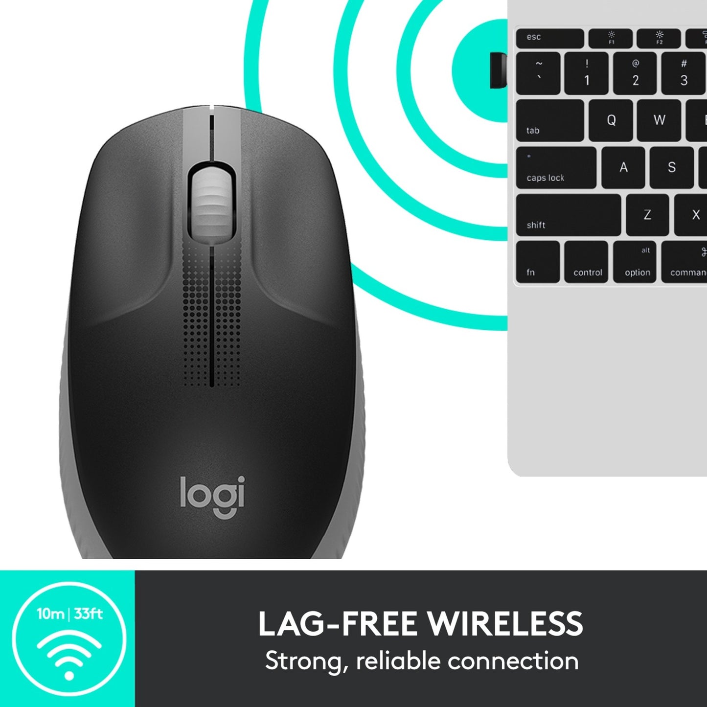 Logitech M190 Funkmaus in voller Größe