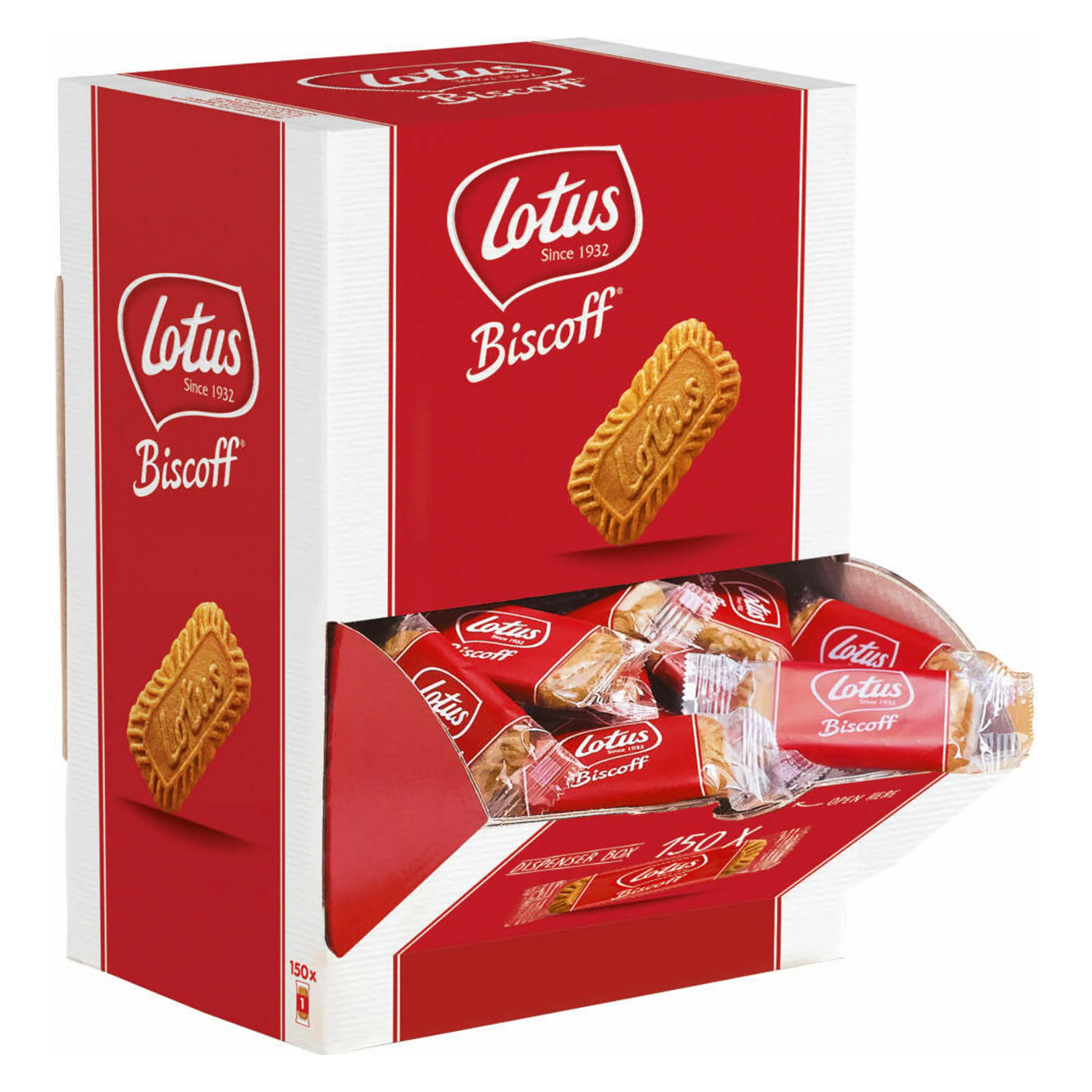 Karamellisierter Keksspender Lotus (150 Stück)