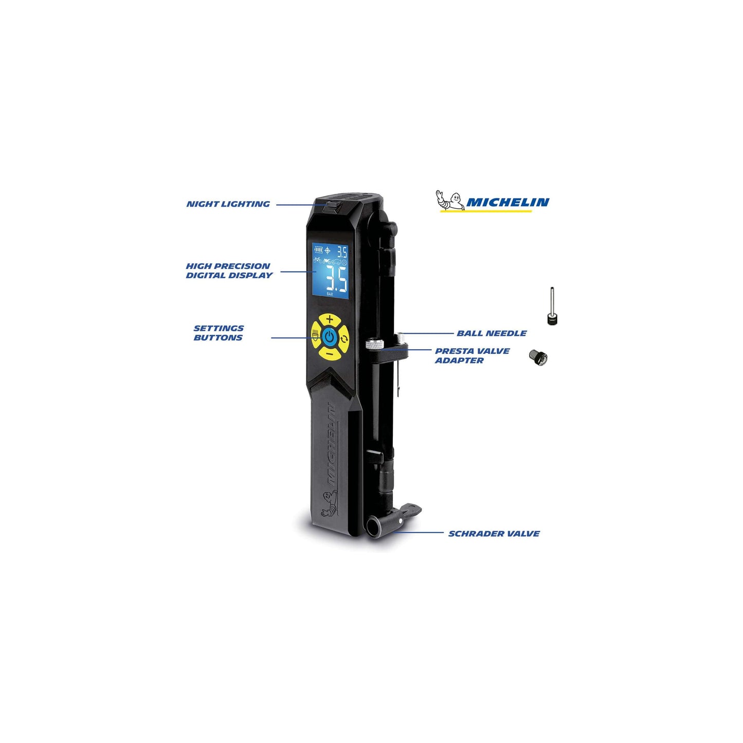 Michelin-Display mit Mini-Batterie-Kompressor (6)