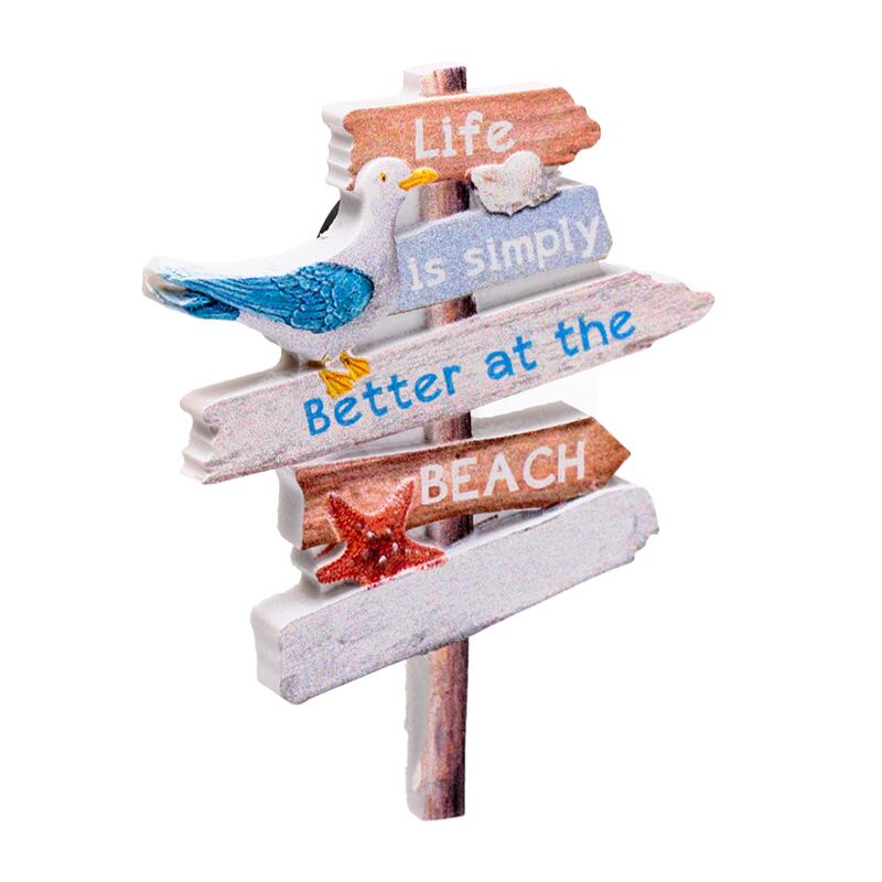Strandschilder Slogans 3d Sea Beach Souvenir Magnet