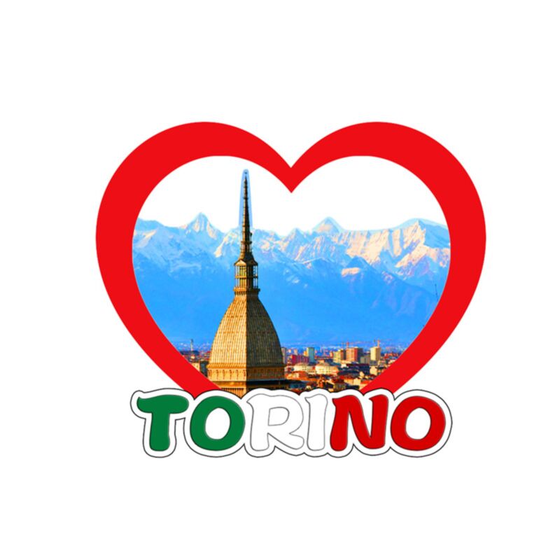 Torino -Maulwurf 3D -Sea -Strang -Souvenir -Magnet
