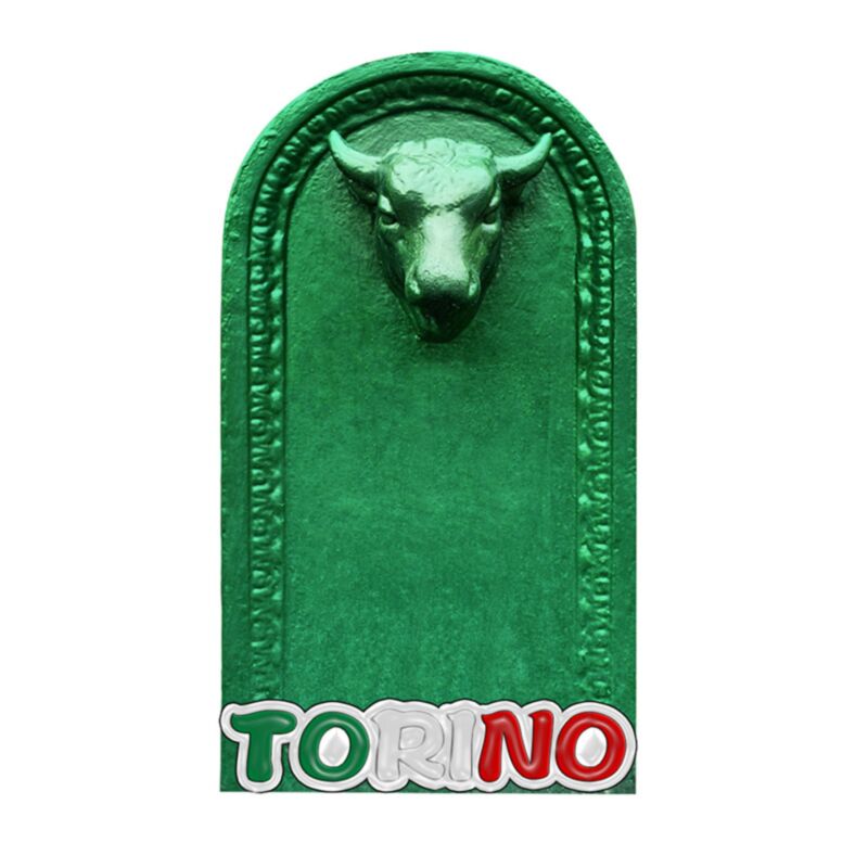 Torinobrunnen Turet 3D Sea Beach Souvenir Magnet