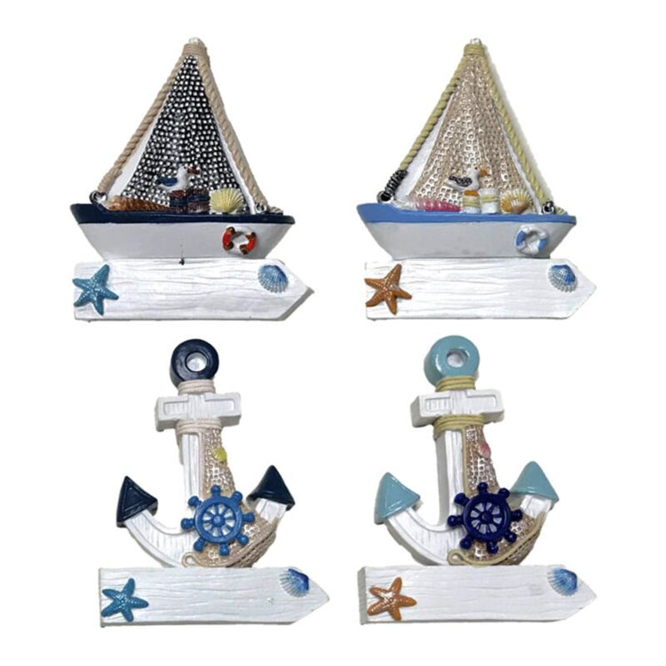 Sea Beach Souvenir -Magnetboote verankern einfach
