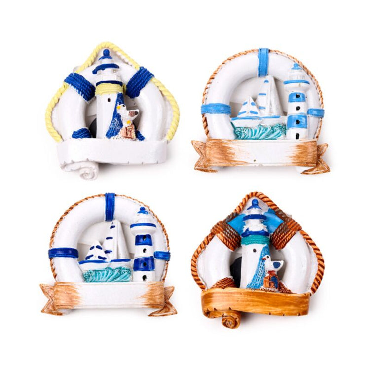 Sea Beach Souvenir Magnet Rescue Boy Boote Leuchtturm