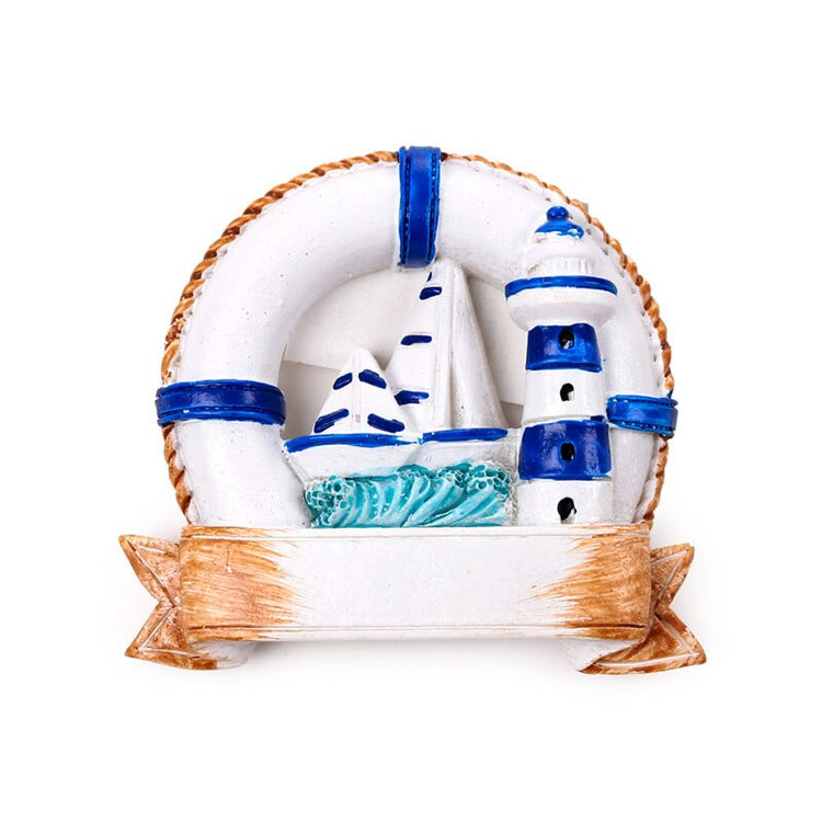 Sea Beach Souvenir Magnet Rescue Boy Boote Leuchtturm