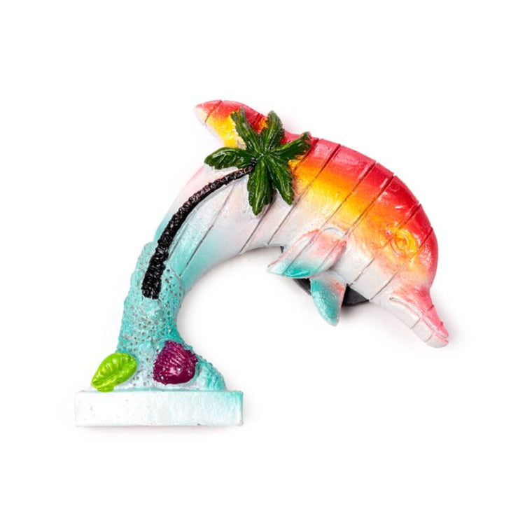 Sea Beach Souvenir Magnet Delphin Tropical Island
