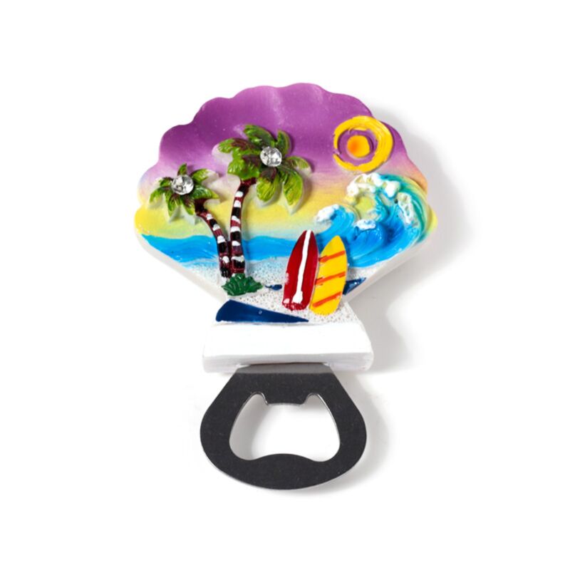 Strand Souvenir Magnet Flaschenöffner Meer Leben