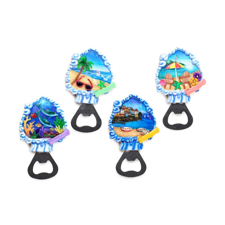 Strand Souvenir Magnet BottleOpenerrand Kade
