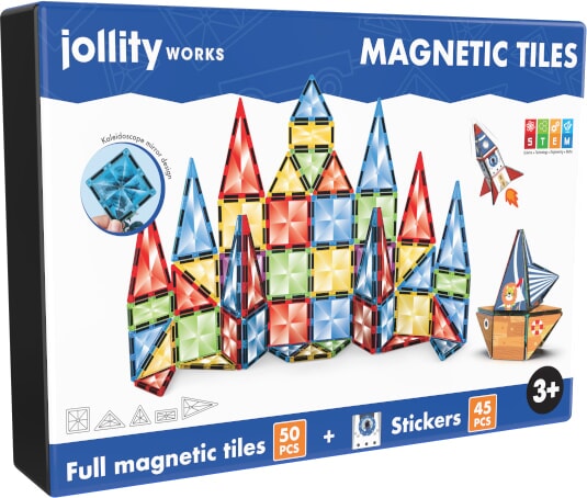 Magnetfliesen Stiel 50 Stück Jollity Works