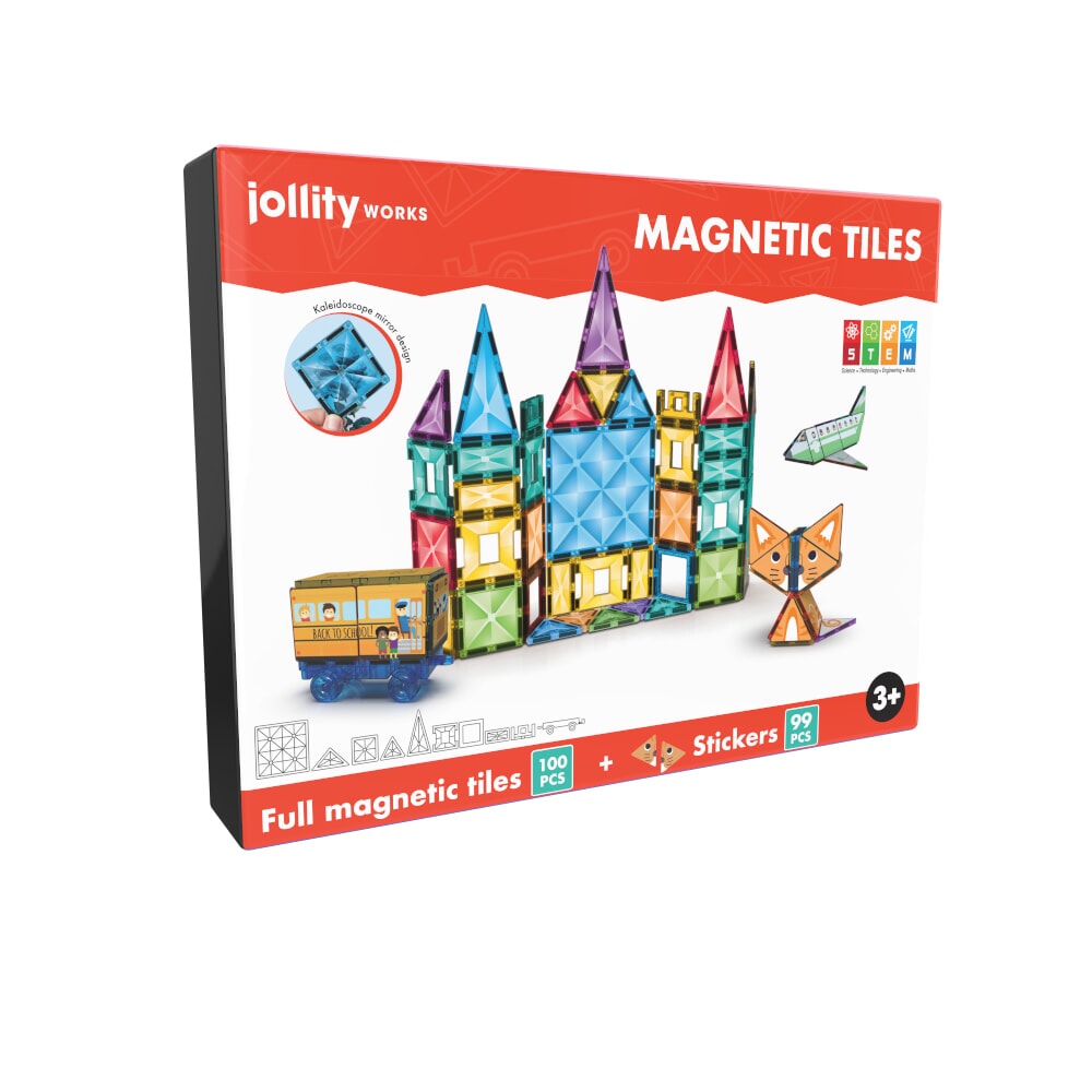 Magnetfliesen Stiel 100 Stück Jollity Works